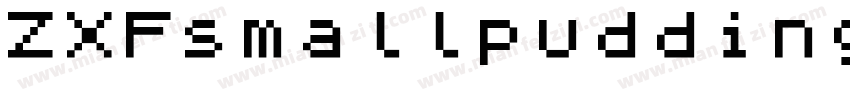 ZXFsmallpudding Tria字体转换